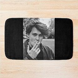 Young Johnny Depp Bath Mat