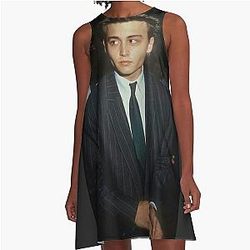 Young Johnny Depp A-Line Dress