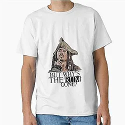 Johnny Depp Pirates of the Caribbean Classic T-Shirt