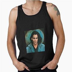 Young Johnny Depp Tank Top