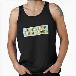 Justice for Johnny Depp Tank Top