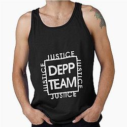 Johnny Depp Justice Tank Top