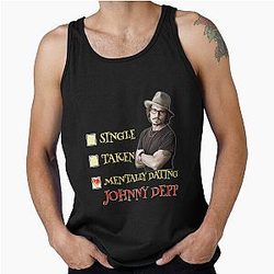 Johnny Depp Mentally Dating Tank Top