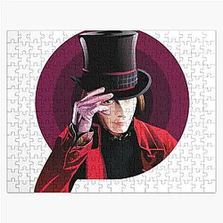 Johnny Depp Chocolate Factory Jigsaw Puzzle