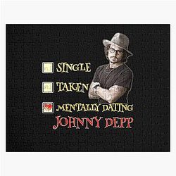 Johnny Depp Mentally Dating Jigsaw Puzzle