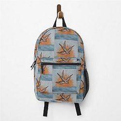 Johnny Depp painting backpack