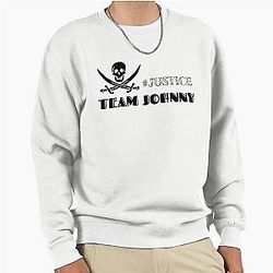 Johnny Depp Team - Justice for Depp Pullover Sweatshirt