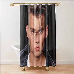 Young Johnny Depp Shower Curtain
