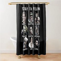 Johnny Depp Funny Shower Curtain
