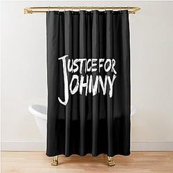 Justice for Johnny Depp Shower Curtain