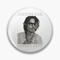 Justice for Johnny Depp Pin