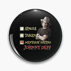 Johnny Depp Dating Pin