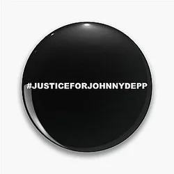 Justice for Johnny Depp Pin