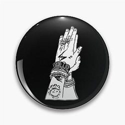 Johnny Depp hands Pin