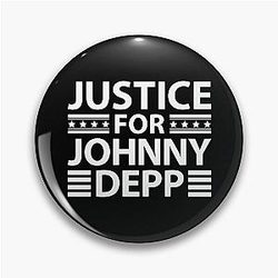 Justice for Johnny Depp Pin