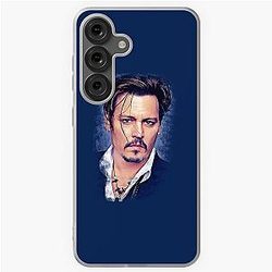 Johnny Depp Samsung Galaxy Soft Case Painting Art Wallpaper