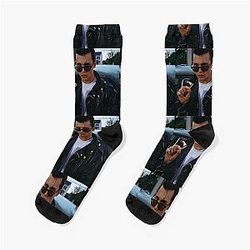 Young Johnny Depp Socks