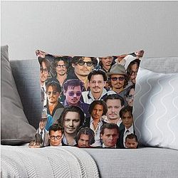 Johnny Depp Throw Pillow