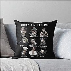 Johnny Depp Funny Throw Pillow