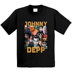 Movies Mashup Hollywood DTNK0910 Johnny Depp T-Shirts