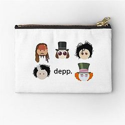 Johnny Depp characters Zipper Pouch
