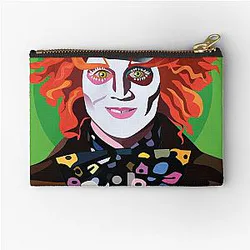 Johnny Depp Mad Hatter Zipper Pouch