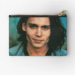 Young Johnny Depp Zipper Pouch