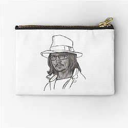 Johnny Depp Zipper Pouch