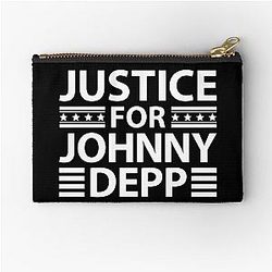 Justice for Johnny Depp Zipper Pouch