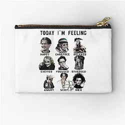 Johnny Depp Funny Zipper Pouch