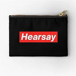Johnny Depp Hearsay Justice for Johnny Depp Team Perfect Gift Zipper Pouch