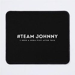 Limited Edition Team Johnny Depp Justice Perfect Gift Mouse Pad