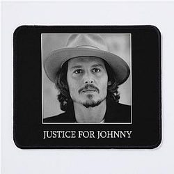 Justice For Johnny Depp Mouse Pad