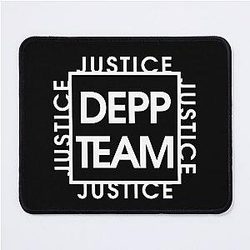 Johnny Depp Justice Mouse Pad