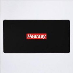Johnny Depp Hearsay Justice for Johnny Depp Perfect Gift Desk Mat