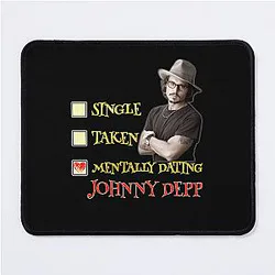 Johnny Depp - Dating Mouse Pad