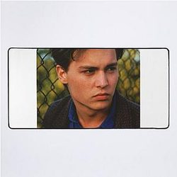 Young Johnny Depp Desk Mat