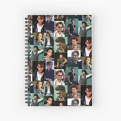 Johnny Depp Love Spiral Notebook
