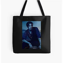 Johnny Depp cool tote bag