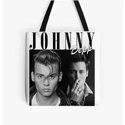 johnny depp All Over Print Tote Bag