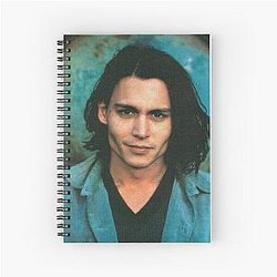 Young Johnny Depp Notebook