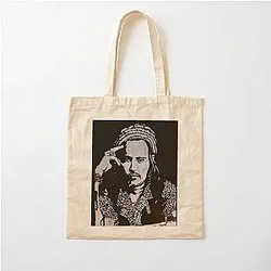 Johnny Depp Cotton Tote Bag