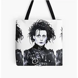 Johnny Depp Edward Scissorhands Tote Bag