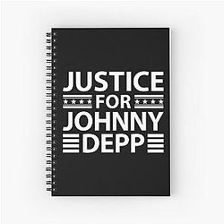 Justice for Johnny Depp Notebook