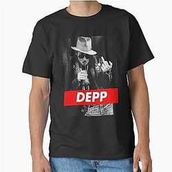 Johnny Depp Wins Classic T-Shirt