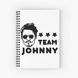 Team Johnny Depp Notebook