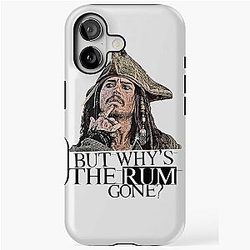 Johnny Depp Pirates of the Caribbean iPhone Tough Case