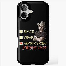Johnny Depp Mentally Dating iPhone Case