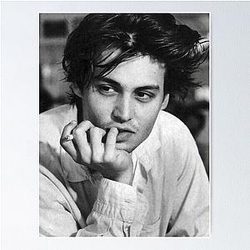 Young Johnny Depp Poster