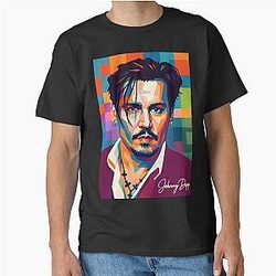 Johnny Depp Pop Art Classic T-Shirt